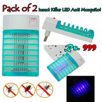 Pack Of 2 Insect Killer LED Anti Mosquito  Get Rid Of The Pests - Home Appliances - Best Price in Pakistan - HitShop.pk